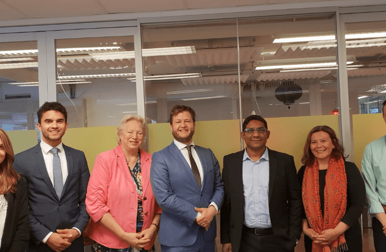Meeting with the Netherlands’ Ministry of Foreign Affairs Team.