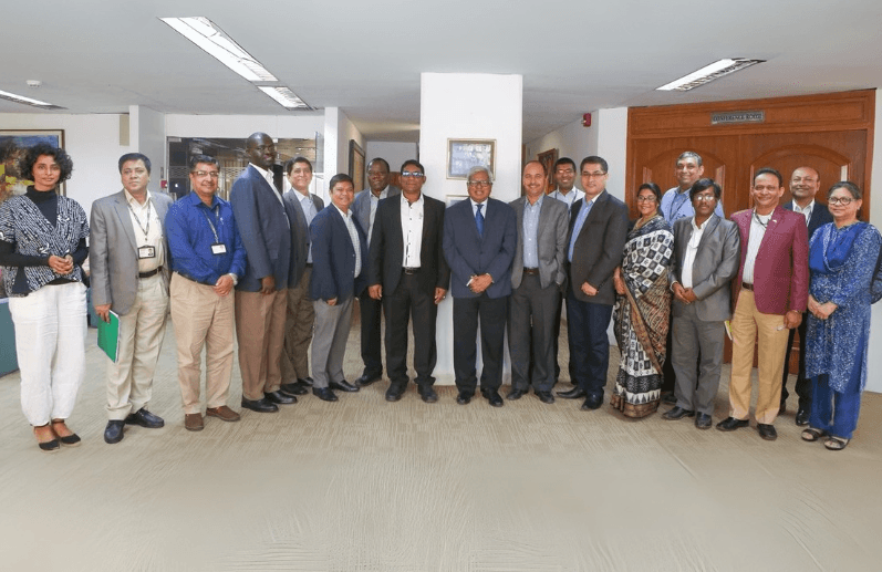 BRAC International Leadership Team with Sir Fazle Hasan Abed.