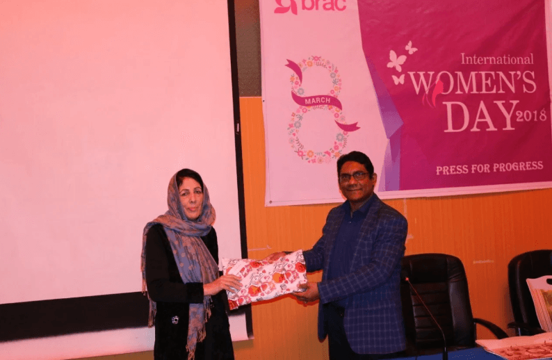 Celebrating Women’s Day in Afghanistan by recognizing women colleagues’ contributions.